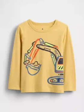 Grafisk T-skjorte for Baby og Småbarn