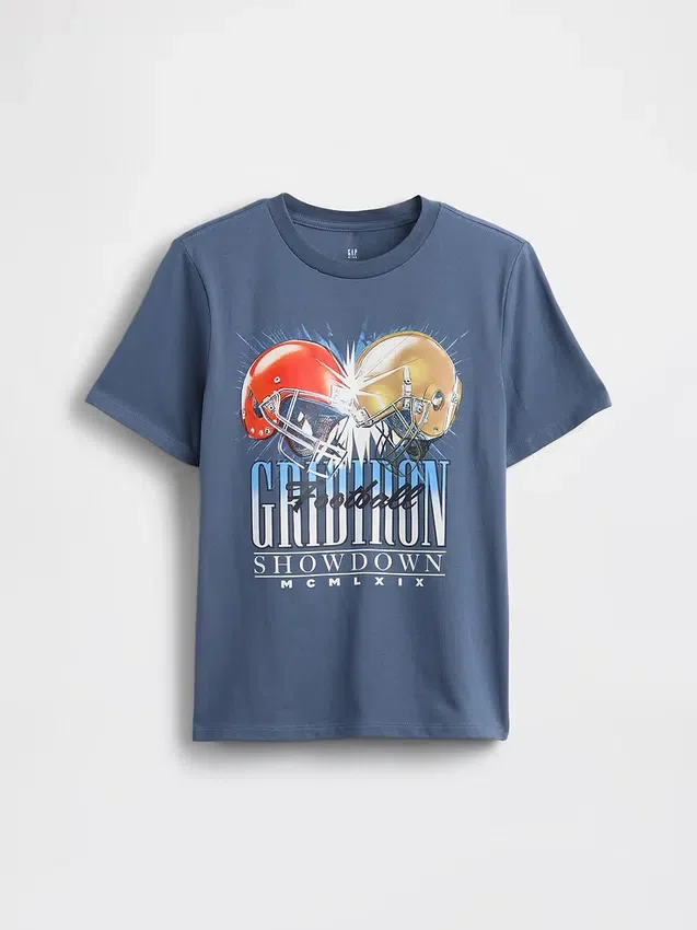 Grafisk T-skjorte for barn