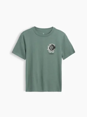 Grafisk T-skjorte for barn