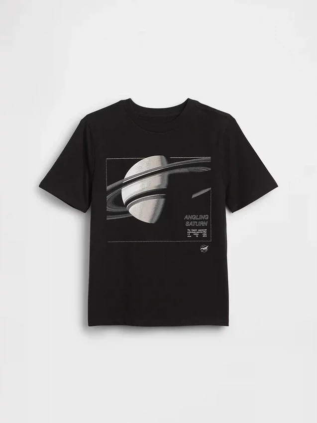 Grafisk T-skjorte for barn