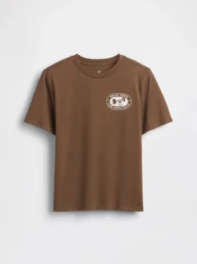 Grafisk T-skjorte for barn
