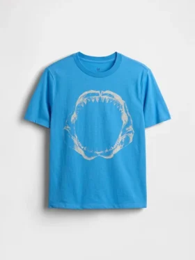Grafisk T-skjorte for barn