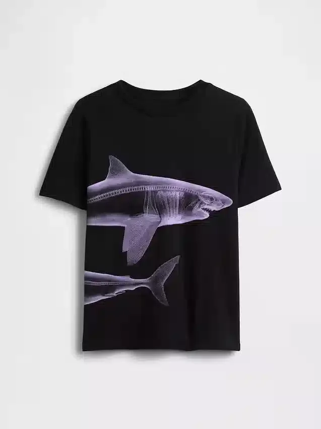 Grafisk T-skjorte for barn