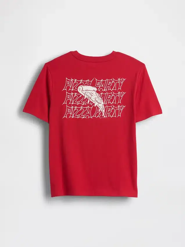 Grafisk T-skjorte for barn