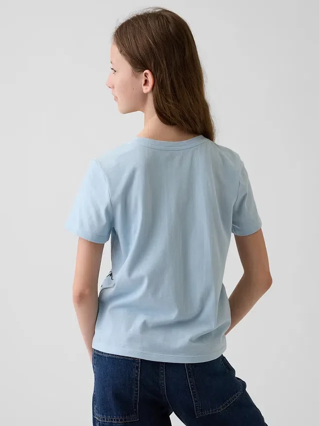 Grafisk T-skjorte for barn