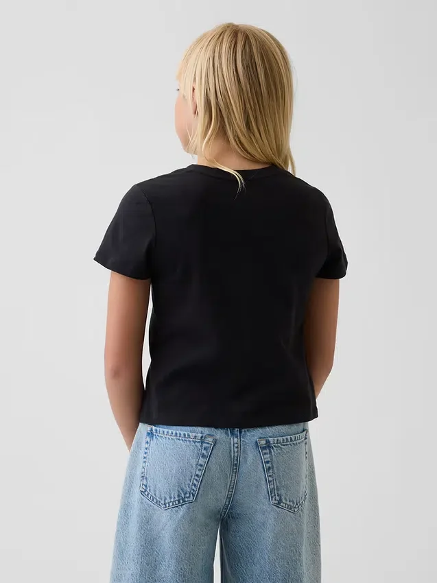 Grafisk T-skjorte for barn