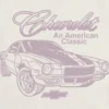 Grafisk T-skjorte for barn med Chevy Classic-motiv