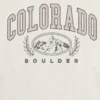 Grafisk T-skjorte for barn med «Colorado Varsity»-motiv