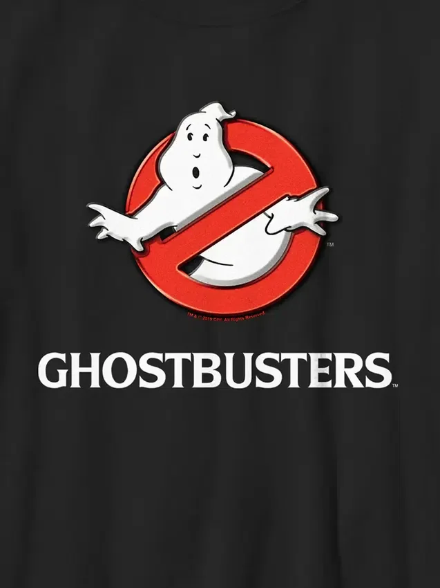 Grafisk T-skjorte for barn med Ghostbusters-logo
