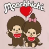 Grafisk T-skjorte for barn med Monchhichi