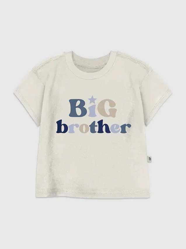 Grafisk T-skjorte for småbarn med «Big Brother»-motiv