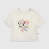 Grafisk T-skjorte for småbarn med Minnie og Daisy som bestevenner