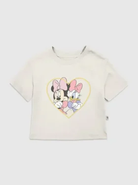 Grafisk T-skjorte for småbarn med Minnie og Daisy som bestevenner