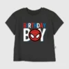 Grafisk T-skjorte for småbarn med «Spider-Man Birthday Boy»-motiv