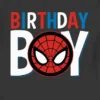 Grafisk T-skjorte for småbarn med «Spider-Man Birthday Boy»-motiv