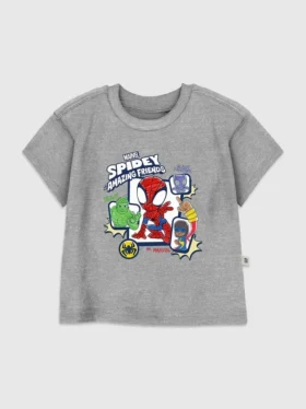 Grafisk T-skjorte for småbarn med Spidey og hans fantastiske venner