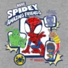 Grafisk T-skjorte for småbarn med Spidey og hans fantastiske venner