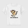 Grafisk T-skjorte for småbarn «Where the Wild Things Are»