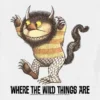 Grafisk T-skjorte for småbarn «Where the Wild Things Are»