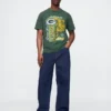 Grafisk T-skjorte for voksne med Green Bay Packers-motiv