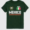 Grafisk T-skjorte med fotballtrøye for barn – Mexico