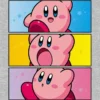 Grafisk T-skjorte med Kirby-paneler fra Nintendo for småbarn