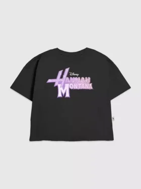 Hannah Montana-T-skjorte med glam-logo for barn