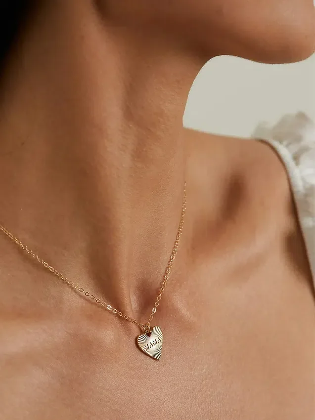 Hart Dainty Heart Mama-halskjede