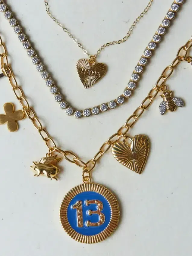 Hart Dainty Heart Mama-halskjede