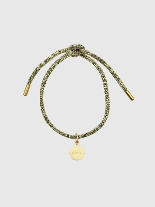 Hart Lurex-armbånd med «Always»-smykke