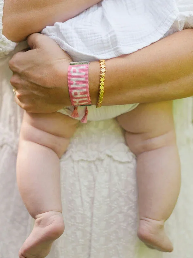 Hart Pink Mama-armbånd