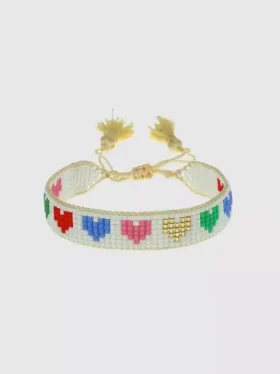 Hart Rainbow Hearts-armbånd