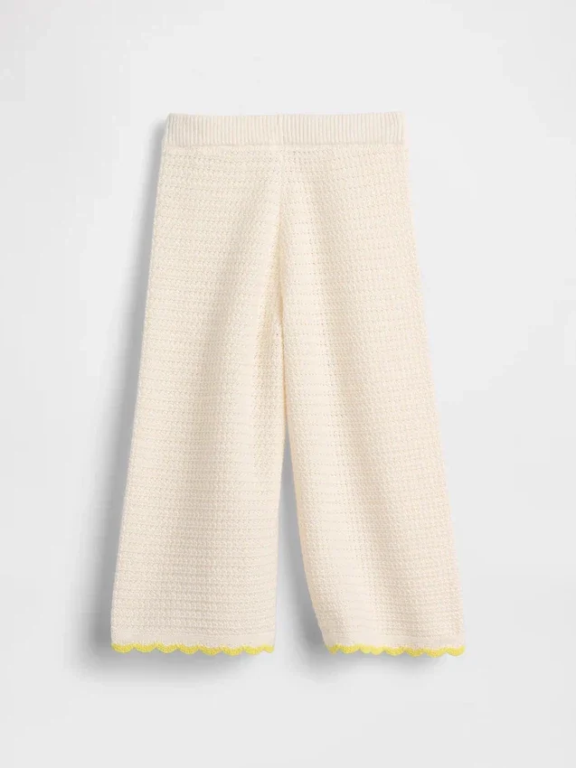 Heklede bukser med vide ben for Baby og Småbarn