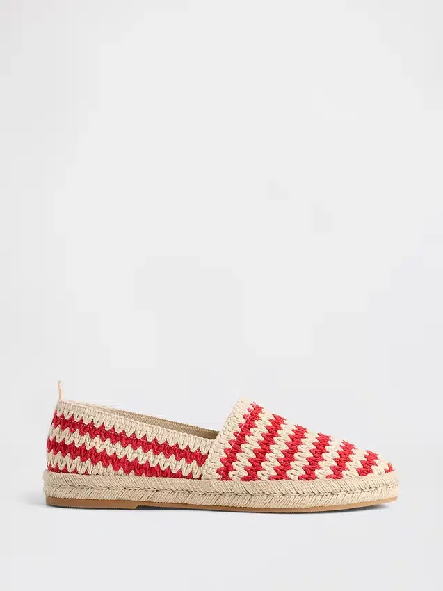Heklede espadriller