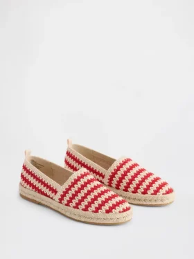 Heklede espadriller