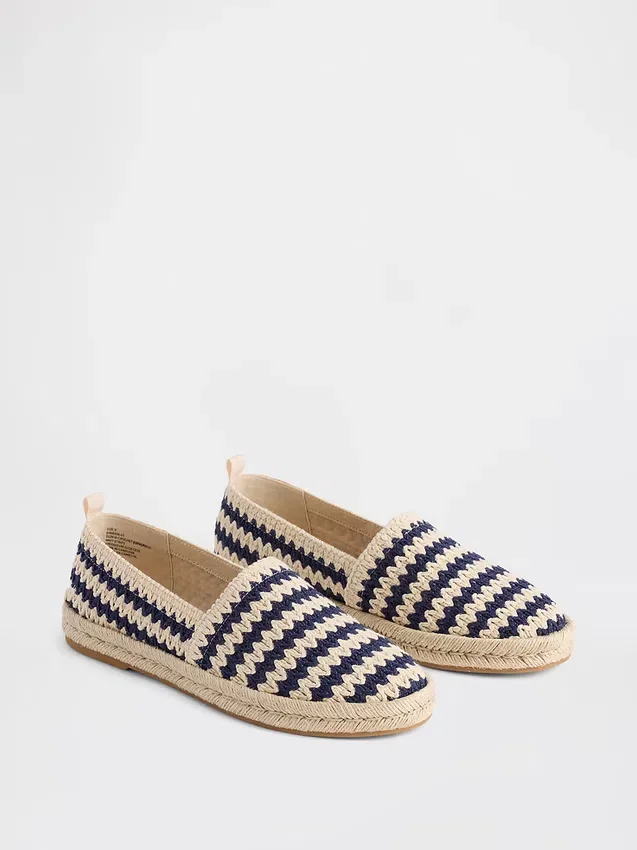 Heklede espadriller