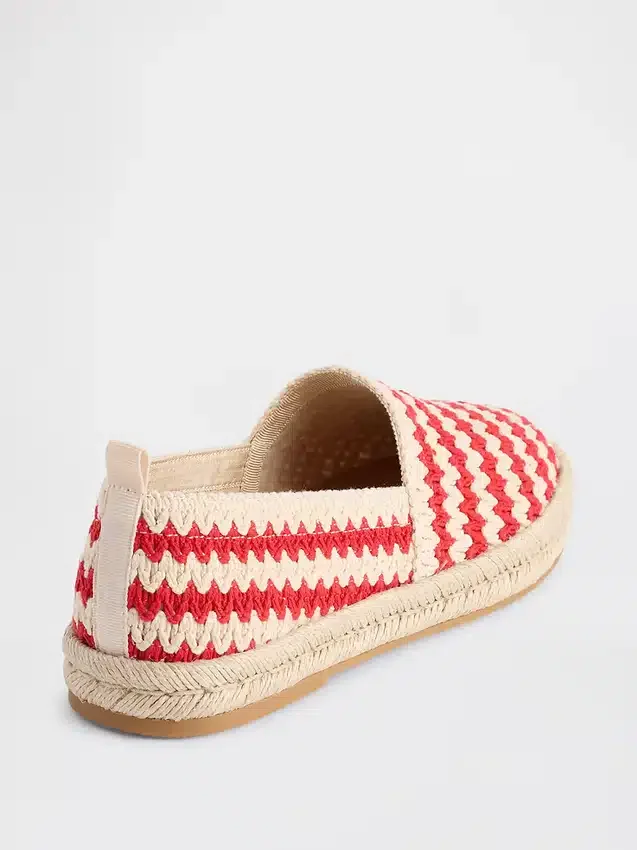 Heklede espadriller