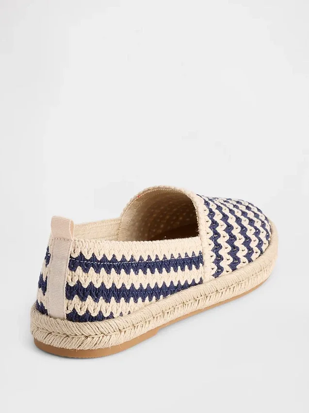 Heklede espadriller