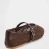 Heklede Mary Jane-ballerinasko for barn