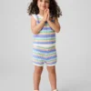 Heklede shorts med elastisk linning for Baby og Småbarn