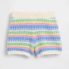 Heklede shorts med elastisk linning for Baby og Småbarn