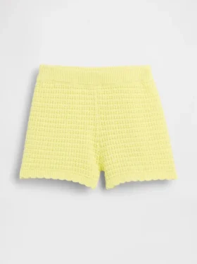 Heklede shorts med elastisk linning for Baby og Småbarn
