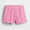 Heklede shorts med elastisk linning for Baby og Småbarn