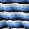 Heklet stripet tank-top for barn