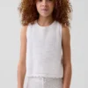 Heklet tank-top for barn