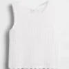 Heklet tank-top for barn