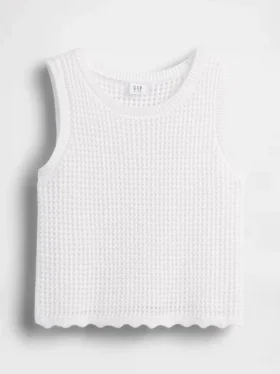 Heklet tank-top for barn