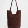 Heklet totebag