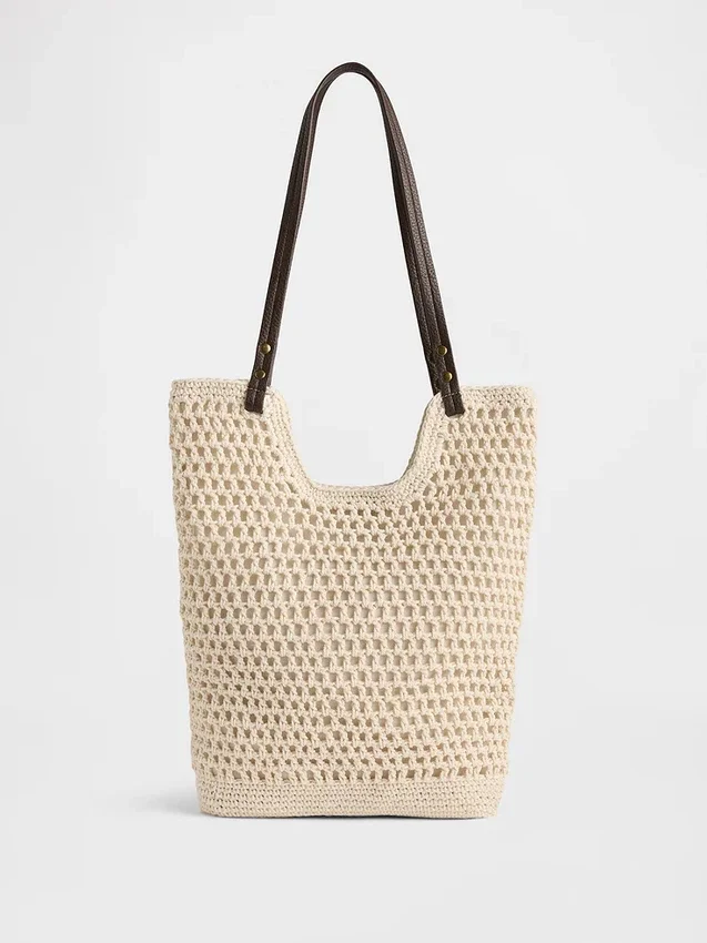 Heklet totebag