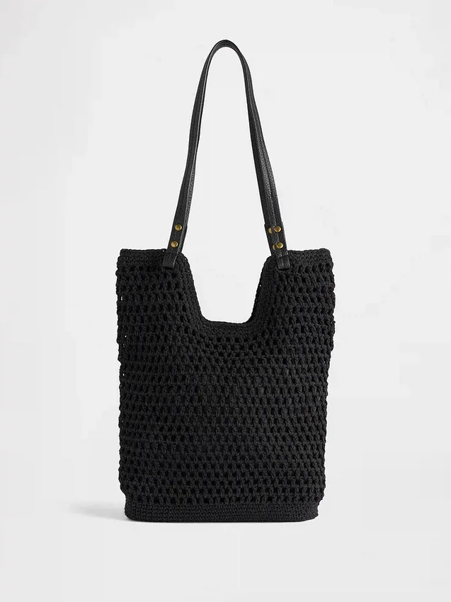 Heklet totebag